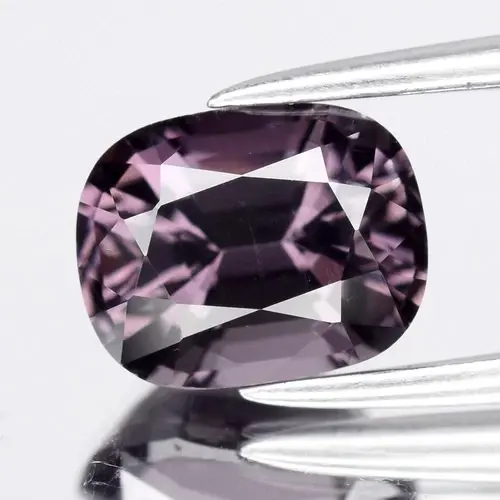 1.44ct 7x5.5mm VS Cushion Natural Purple Spinel - Burma