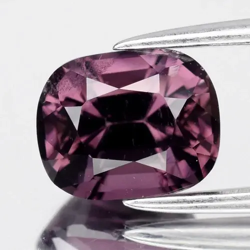 1.53ct 7x5.5mm VS Cushion Natural Purple Spinel - Burma