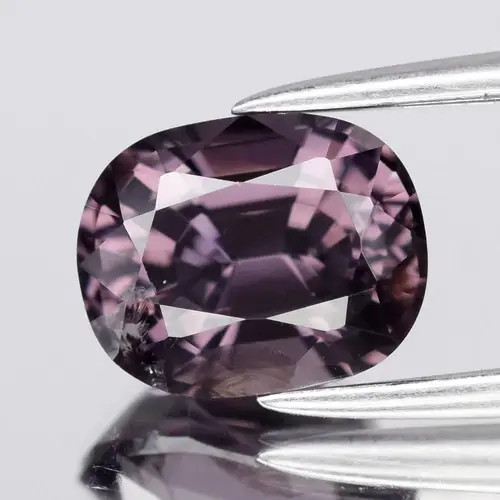 1.55ct 7.3x5.8mm VS Cushion Natural Purple Spinel - Burma