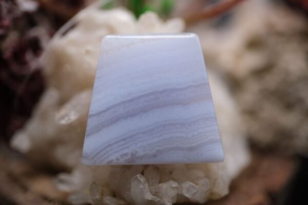 13.30ct 20.9x19.8mm Natural Blue Lace Agat