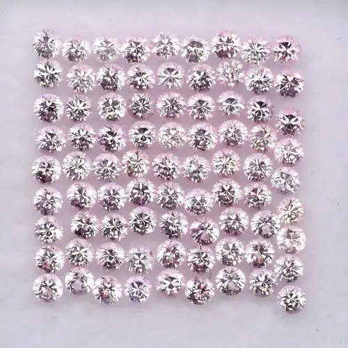 1.63ct 81pcs Lot  1.5mm VS-IF Round Brilliant Natural Pink Spinel - Burma