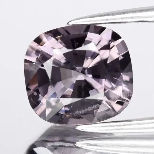 1.69ct 7.2x6.7mm VS Cushion Natural Purple Spinel - Burma