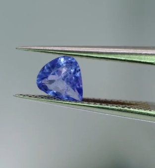 0.51ct 5.1mm Trillion Natural Tanzanite , Tanzania