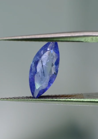 1.19ct 11.4x4.9mm Marquise Natural Tanzanite , Tanzania