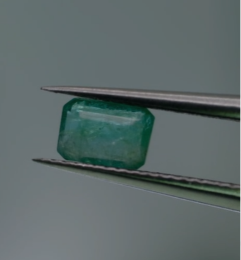 0.52ct 5.4x3.8mm Octagon Natural Emerald Zambia