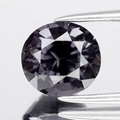 1.94ct 7.3x6.8mm VS Oval Natural Purple Spinel - Burma
