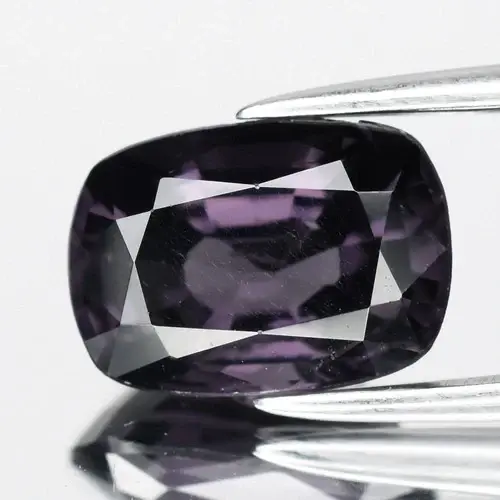 2.04ct 8.8x6.2mm Cushion Natural Purple Spinel - Burma