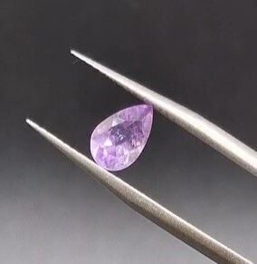 1.00ct 8x5mm Pear Natural Amethyst