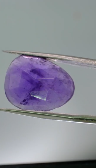 10.95ct 19.4x15.9mm Natural Telpe Amethyst