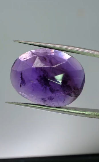 15.20ct 20.7x15.7mm Natural Telpe Amethyst