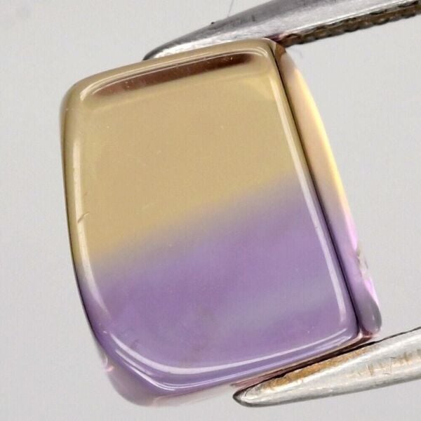 5.14ct Free Form Cab Natural Untreated Yellow & Purple Ametrine Gemstone, Africa