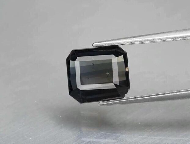 2.30ct 8.4x7.4mm VS Octagon Natural Unheated Greenish Purple Tourmaline