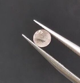 0.50ct 5mm Round Natural Diaspore( Sultanit)