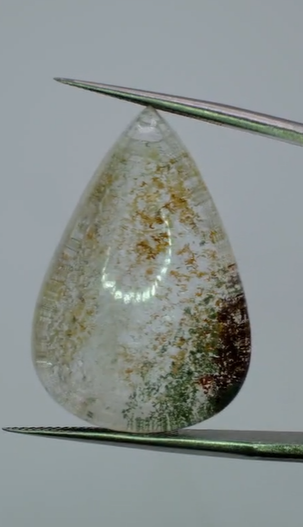 39.50ct 29.2x19.5mm Natural Garden Quartz