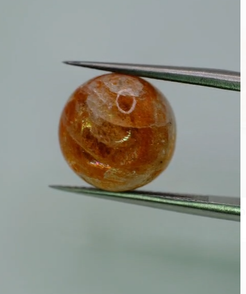 5.35ct 11.6mm Round Cabachon Natural Sunstone