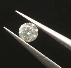 IGSL Sertifikalı - 0.21ct 3.83mm  M - SI Round  Cut Natural Diamond