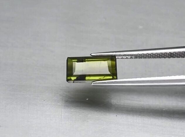 2.15ct 9.4x5.6mm Octagon Natural Unheated Green Tourmaline, Mozambique