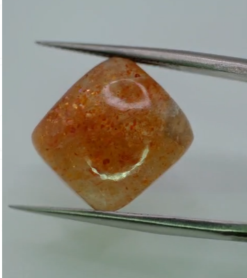 8.25ct 13.8x12.8mm Octagon Cabachon Natural Sunstone