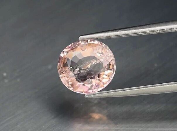 1.79ct 8x7.4mm Oval Natural Unheated Pink Tourmaline, Mozambique