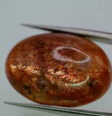 19.75ct 22.3x15.6mm Oval Cabachon Natural Sunstone