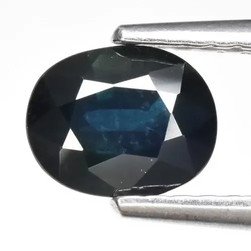 0.98ct 6.3x5mm Oval Natural Greenish Blue Sapphire - Heated, Australia Gem