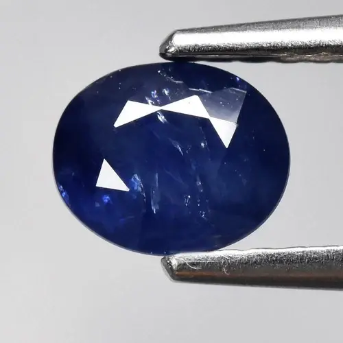 1.02ct 6x5mm Oval Natural Blue Sapphire - Heated, Australia Gemstone