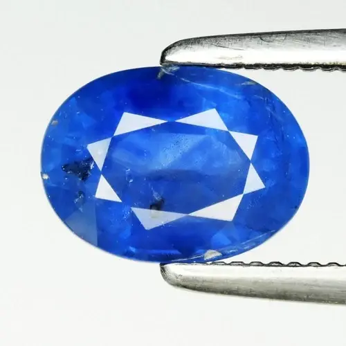 1.32ct 7x5.2mm Oval Natural Blue Sapphire - Heated, Thailand Gemstone