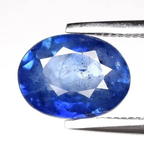 1.34ct 7.7x5.8mm Oval Blue Sapphire - Africa Gemstone