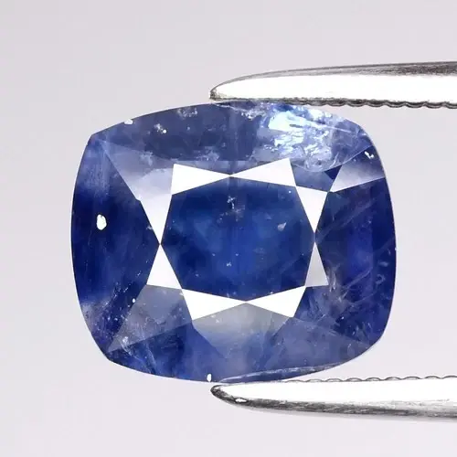 1.81ct 8.3x7.2mm Cushion Natural Blue Sapphire - Heated, Australia Gemstone