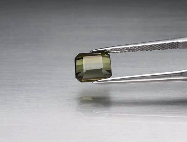 2.68ct 7.7x7mm VS Octagon Natural Unheated Green Tourmaline, Congo