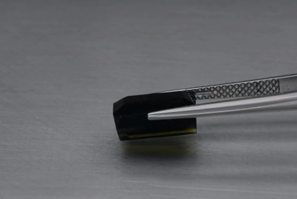 4.30ct 11.3x7.3mm VS Octagon Natural Unheated Medium Green Tourmaline, Nigeria