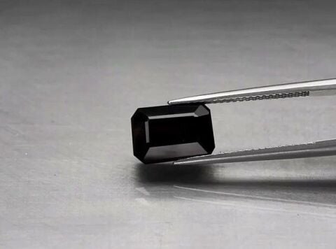 4.59ct 10.4x7.4mm VS Octagon Natural Unheated Deep Olive Green Tourmaline