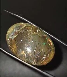 30.00ct 23.8x16.4mm Oval Natural Garden Opal