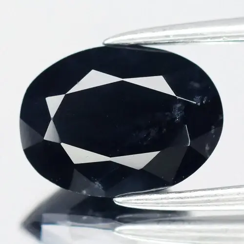 1.87ct 9x6.5mm Oval Natural Deep Blue Spinel - Tanzania Gemstone