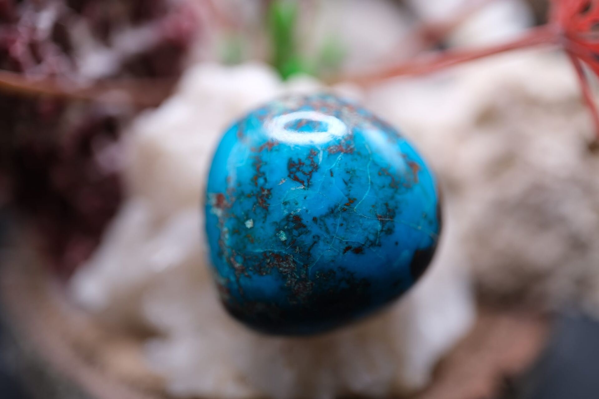 37.10ct 22.4x22mm Oval Natural Malachite&Chrysacolla