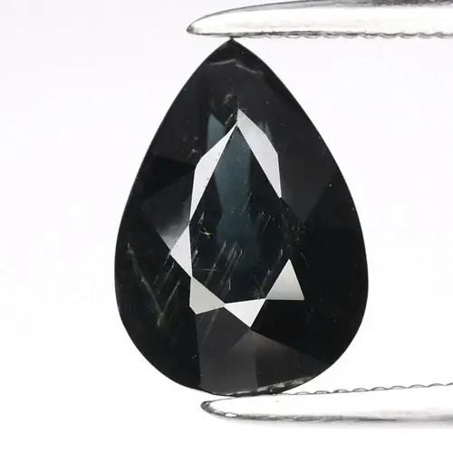 2.03ct 9.5x6.5mm Pear Natural Deep Greenish Blue Spinel - Tanzania Gemstone