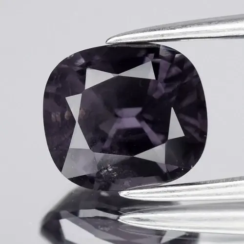 2.14ct 8x7mm Cushion Natural Purple Spinel - Burma Gemstone