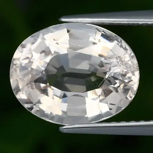 4.56ct 11.5x9mm VS Oval Natural Peach Morganite - Unheated Madagascar Gemstone