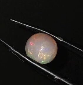 2.15ct 8.5x8.9mm Oval Natural Ethiopian Opal