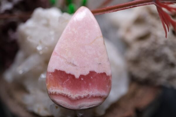 16.95ct 29.1x18.5mm Pear Natural Rhodokrosite