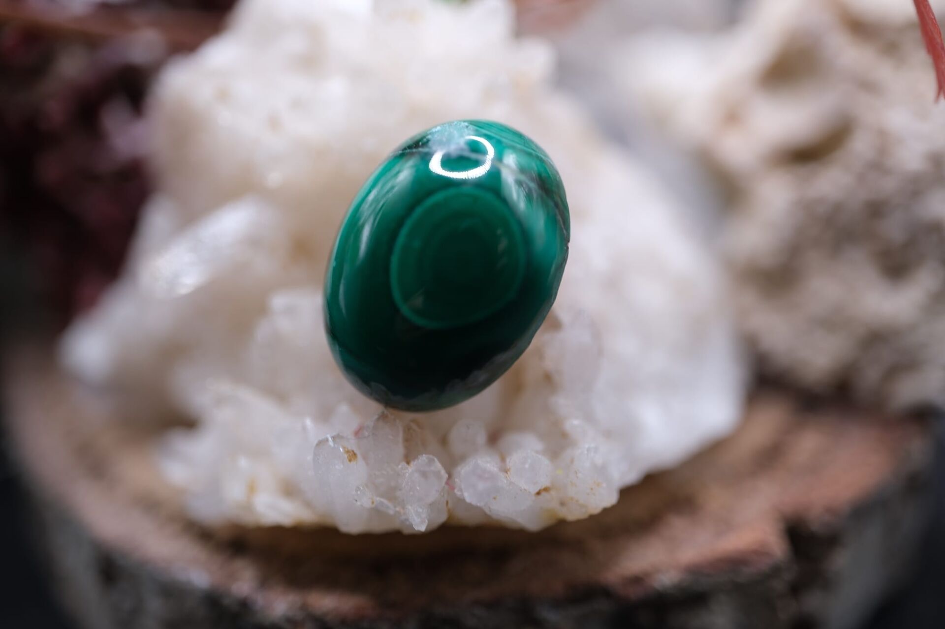 12.50ct 16.1x12mm Oval Natural Malachite