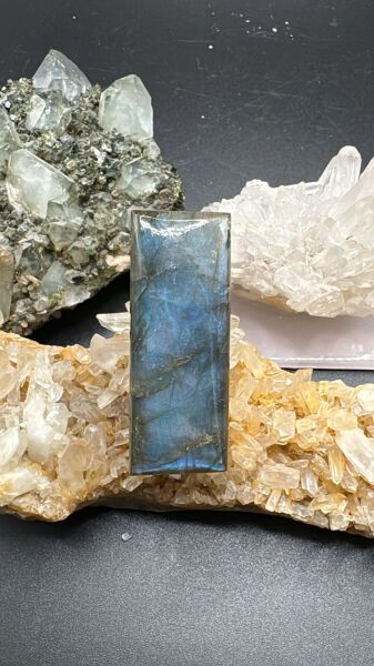 52.10ct 44.5x17 mm Natural Labradorite