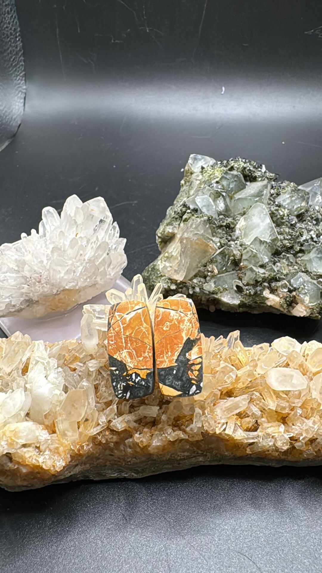 20.55ct 23.02 x 11.02mm Natural Jasper Pair