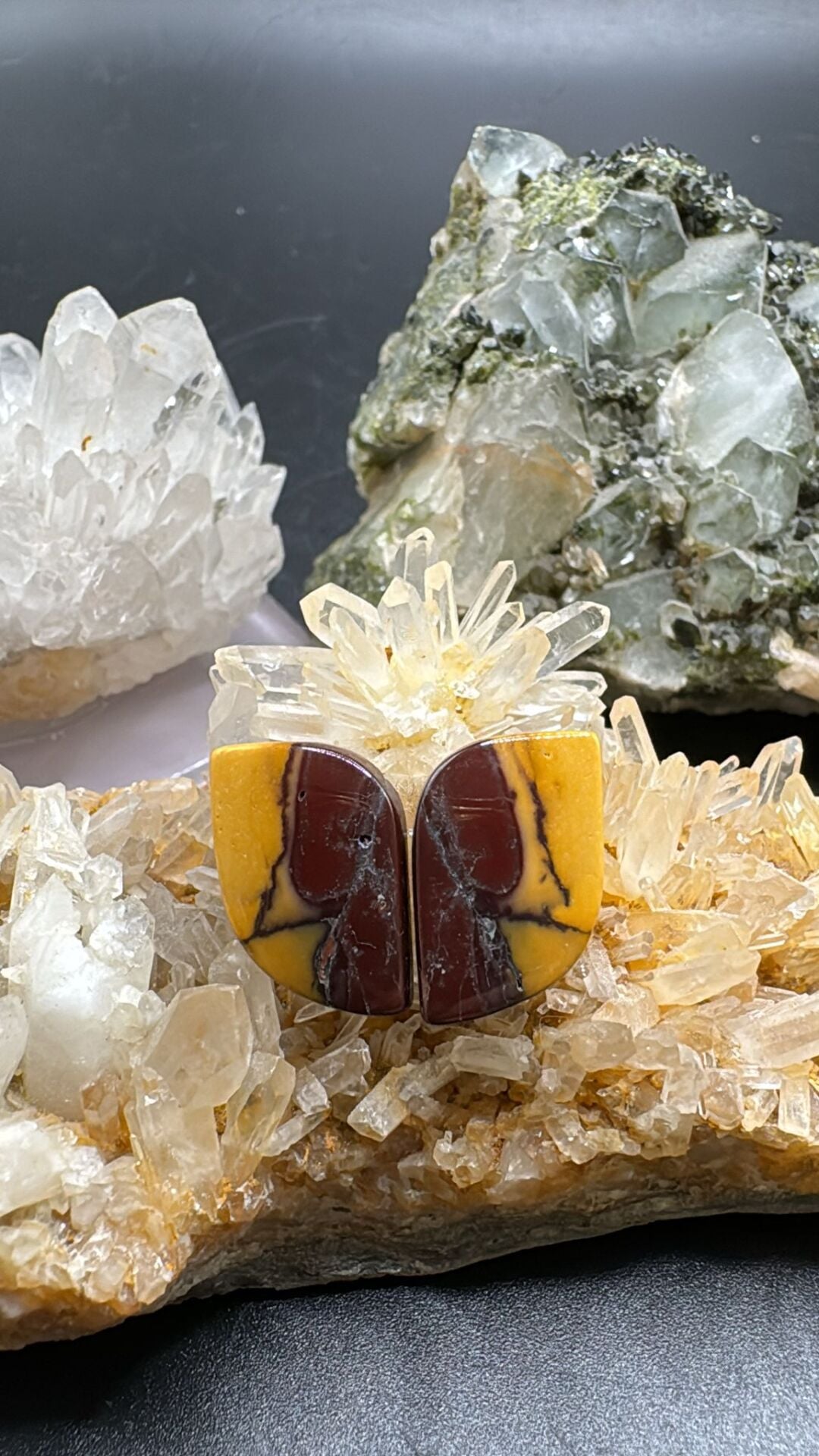 15.00ct 19.28x11.24mm Natural Jasper Pair