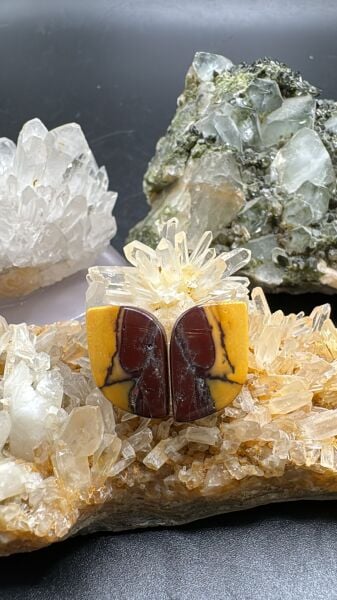 15.00ct 19.28x11.24mm Natural Jasper Pair