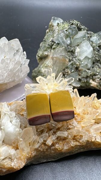 15.50ct 15.25x11.33mm Natural Jasper Pair
