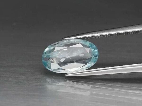 2.47ct 11.3x6.7mm Oval Natural Gentle Heat Blue Zircon, Africa