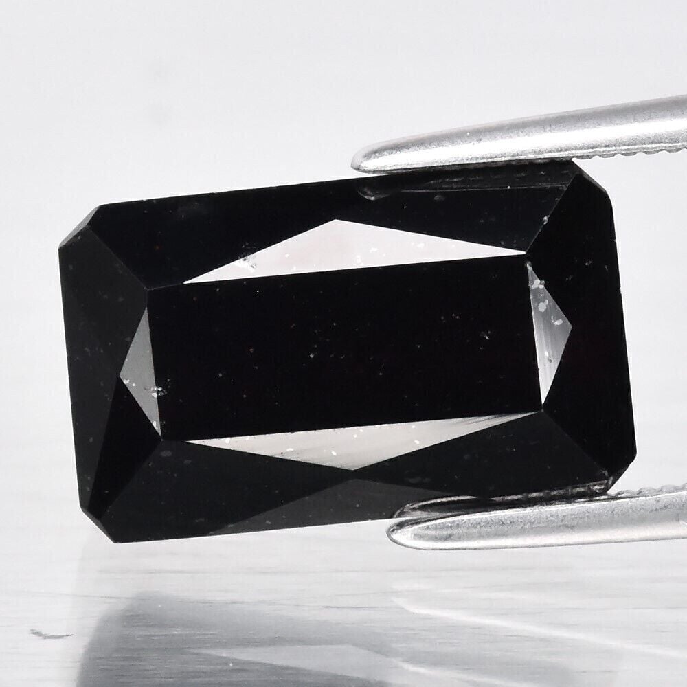 6.21ct 12.8x7.8mm Octagon Natural Dark Orangish Red Spessartite Garnet, Gemstone