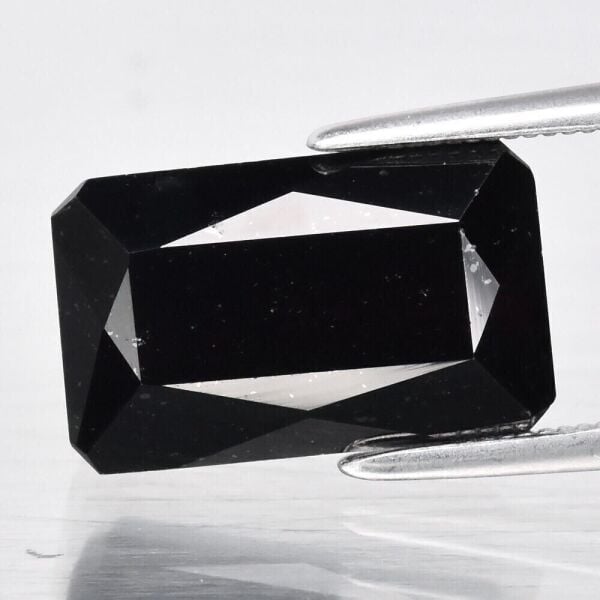 6.21ct 12.8x7.8mm Octagon Natural Dark Orangish Red Spessartite Garnet, Gemstone