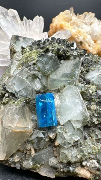 6.85ct 12.27x7.63mm Natural Apatit